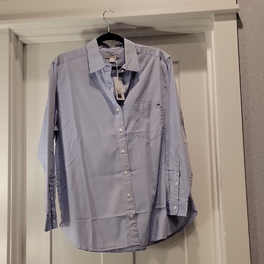 Outerknown Blue Button Down Shirt
